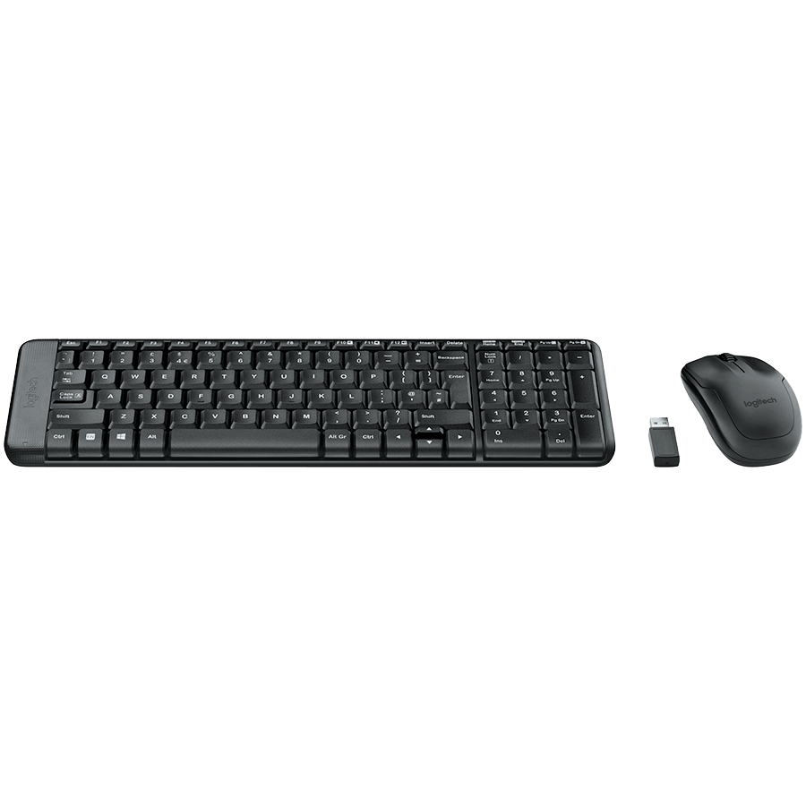 Logitech MK220 Wireless Combo - BLACK - RUS