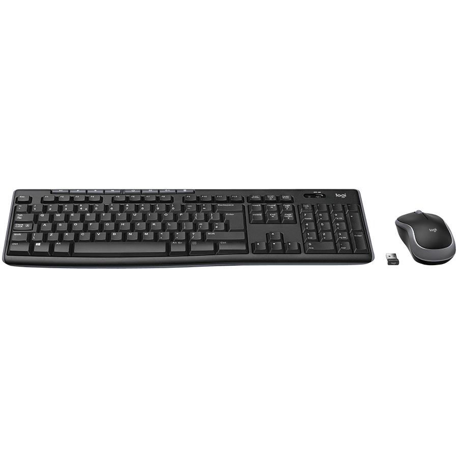 Logitech MK270 Wireless Combo - BLACK - RUS