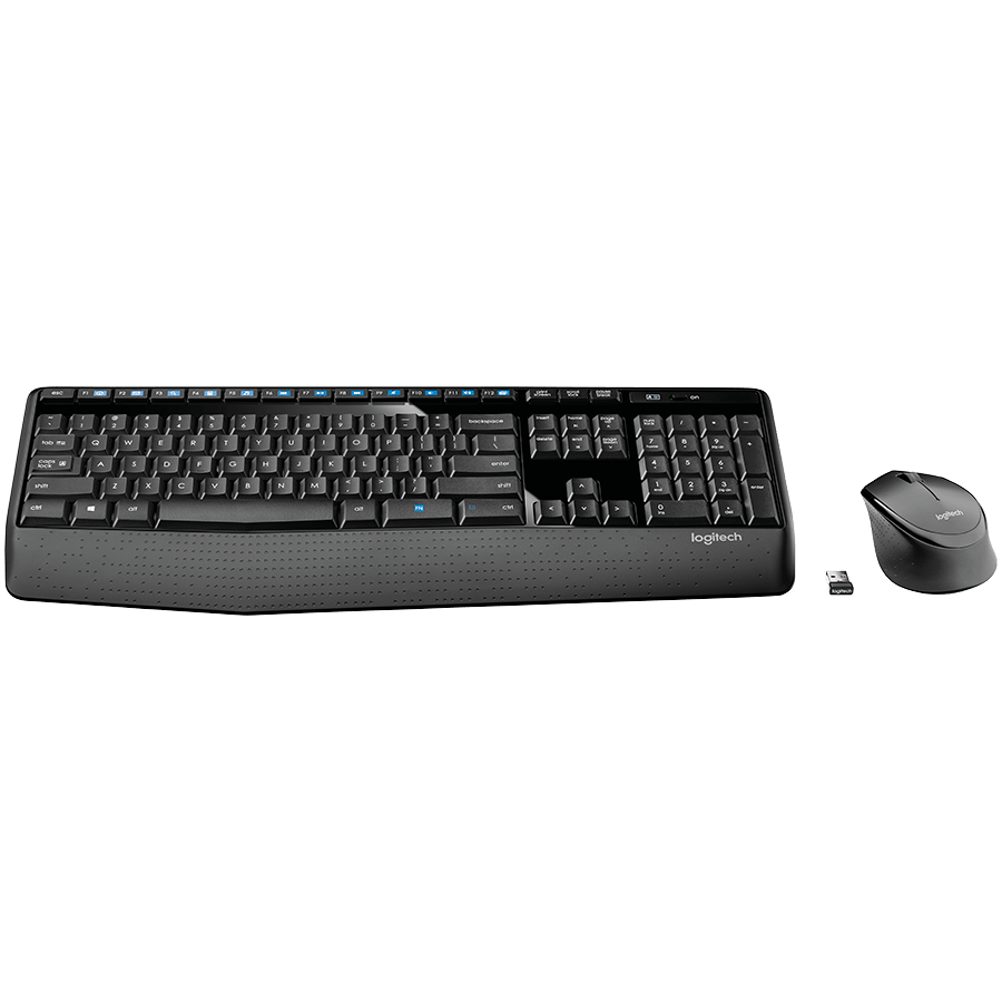Logitech MK345 Wireless Combo - BLACK - RUS