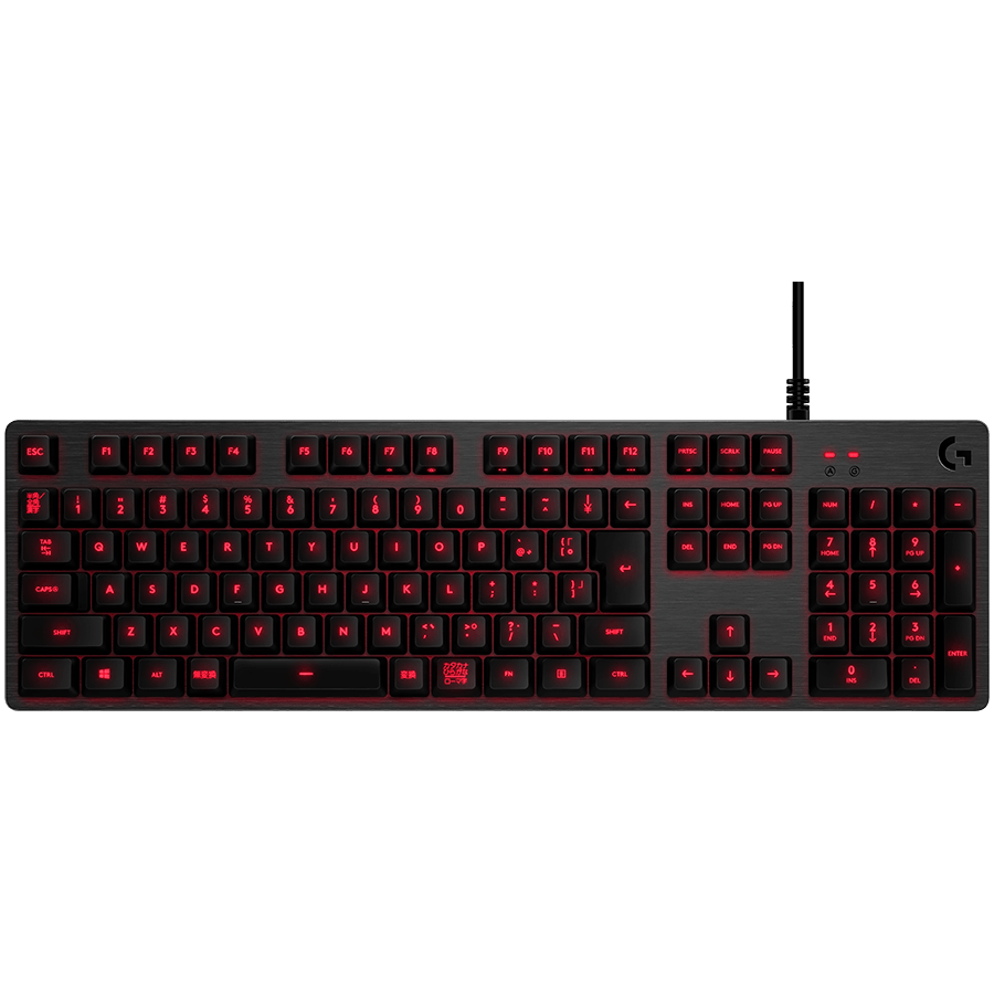 Logitech G413 SE Corded Mechanical Gaming Keyboard - BLACK - RUS - USB - TACTILE