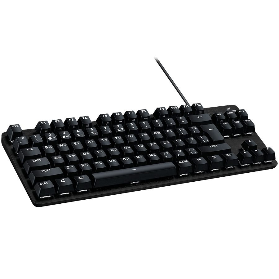 LOGITECH G413 TKL SE Corded Mechaniucal Gaming Keyboard - BLACK - RUS