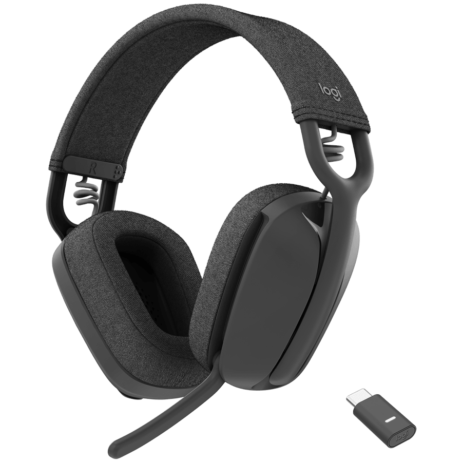 Logitech Zone Vibe Wireless UC Headset - GRAPHITE