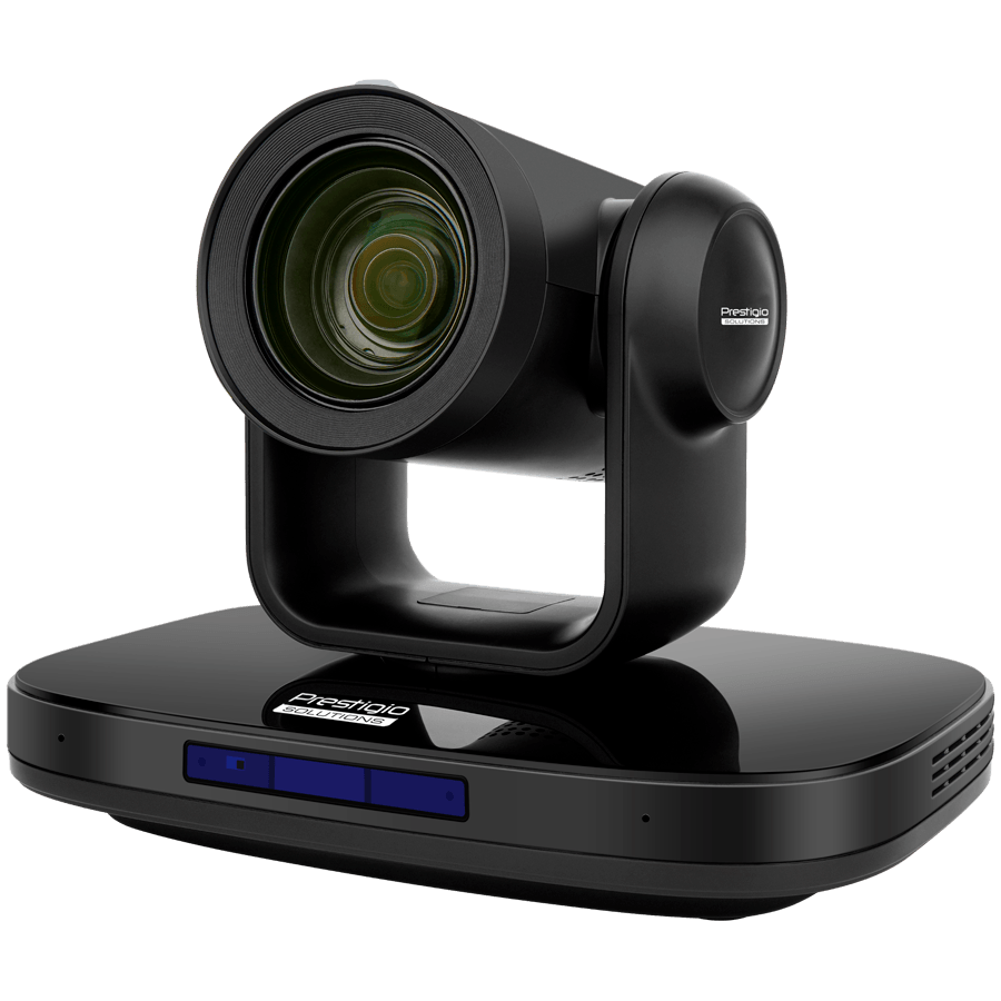 Prestigio Solutions Video Conferencing 4K PTZ Camera Alpha: 4K UHD, 8.4MP, PTZ, AI, No mic, PoE, Connection via HDMI 2.0, USB 3.0, RJ45 or 3G-SDI