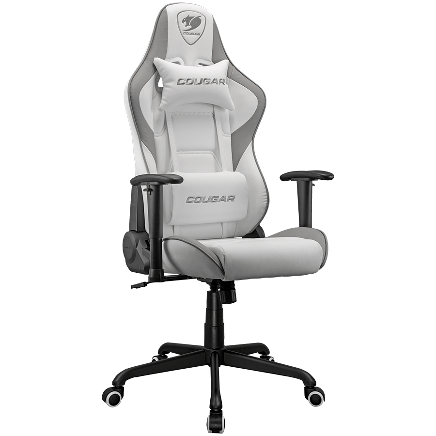 COUGAR Armor Elite Gaming Chair, White/Gray