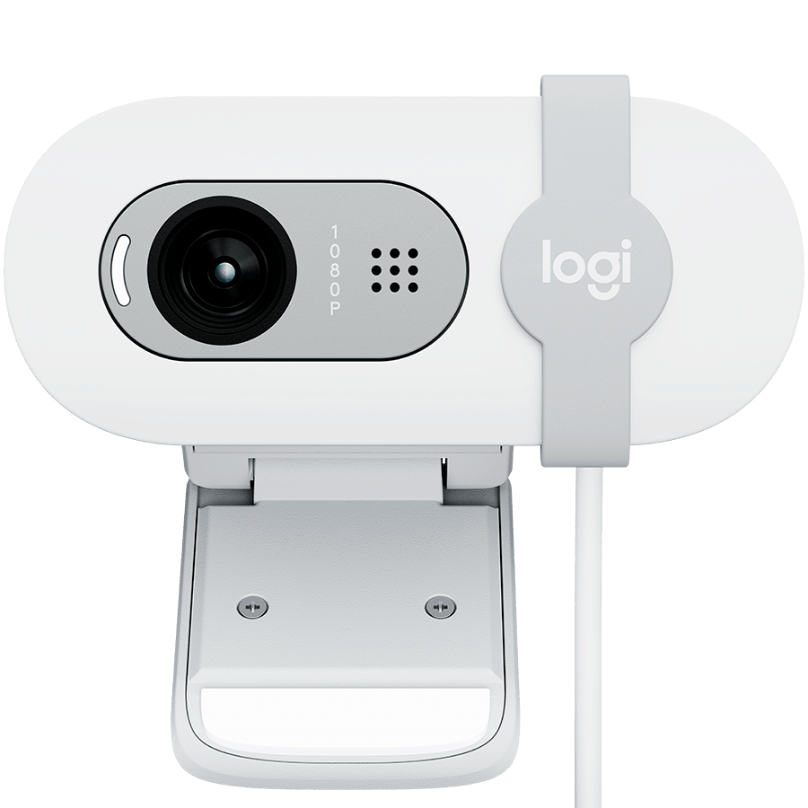 Logitech Brio 100 Full HD Webcam - OFF-WHITE - USB - EMEA28-935
