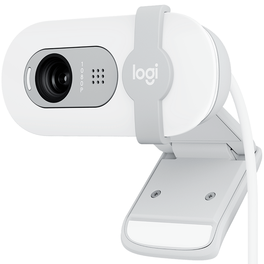Logitech Brio 100 Full HD Webcam - OFF-WHITE - USB - EMEA28-935