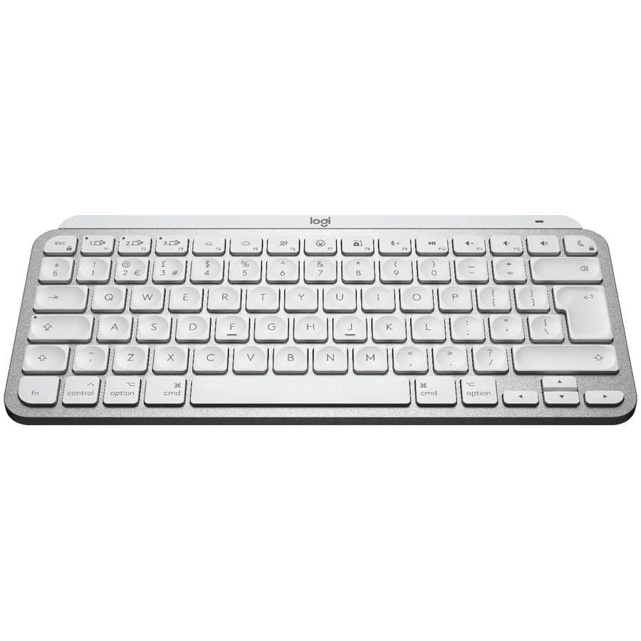 Logitech MX Keys Mini For MAC Bluetooth Illuminated Keyboard - PALE GREY - US INT'L