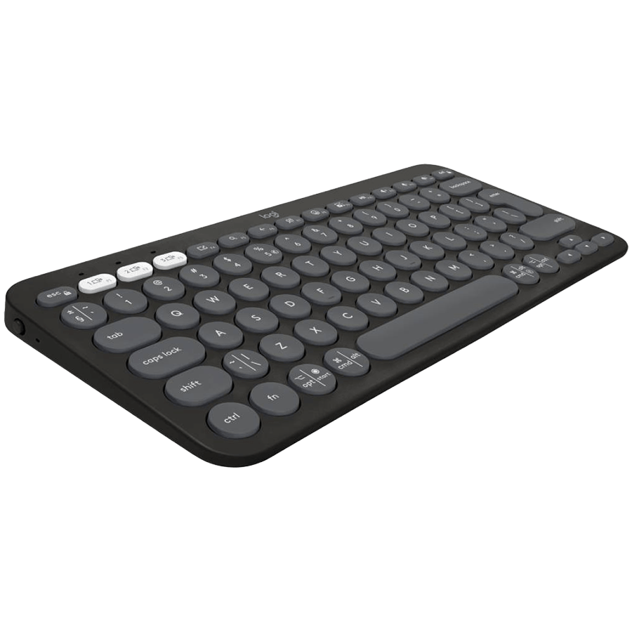 Logitech Pebble Keys 2 K380s - TONAL GRAPHITE - US INT'L - BT - INTNL-973 - UNIVERSAL