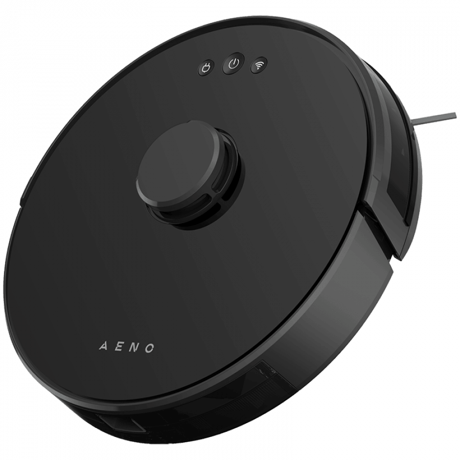 AENO Robot Vacuum Cleaner RC3S: wet & dry cleaning, smart control AENO App, powerful Japanese Nidec motor, turbo mode
