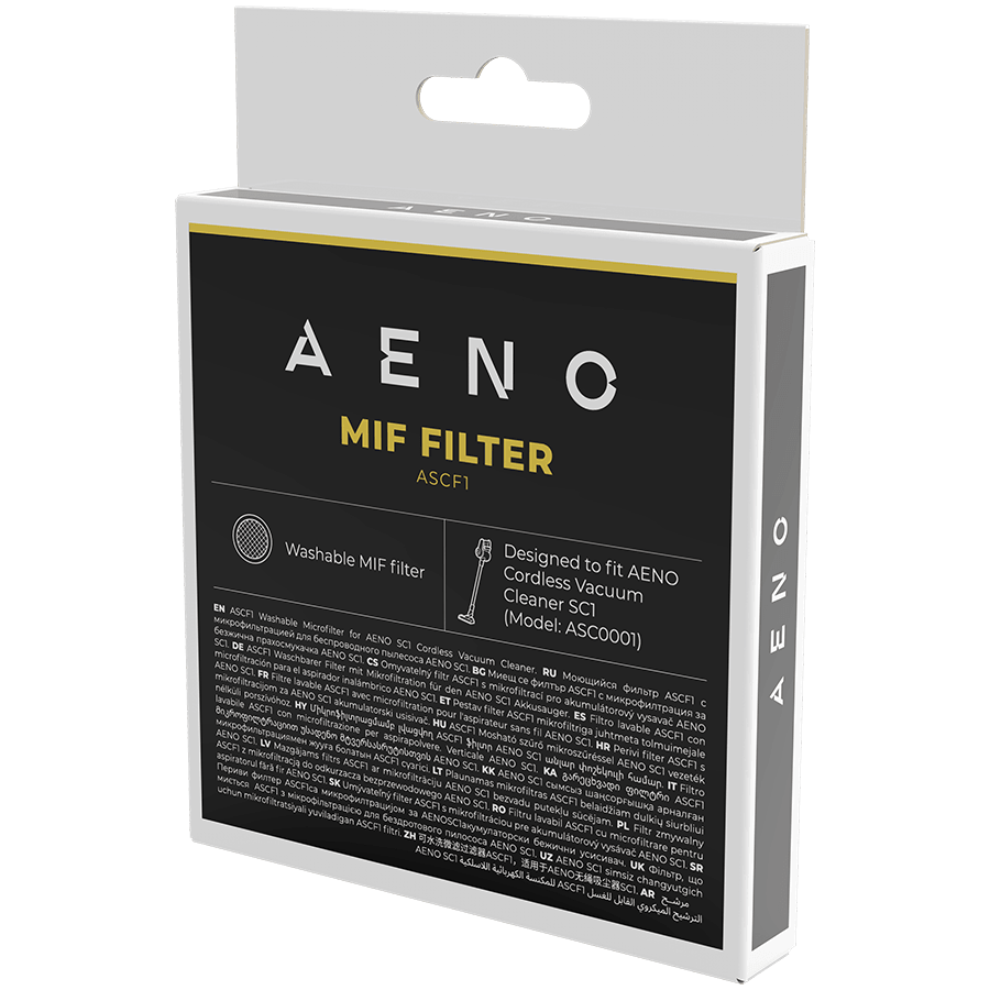 AENO Washable MIF filter for stick vacuum cleaner SC1