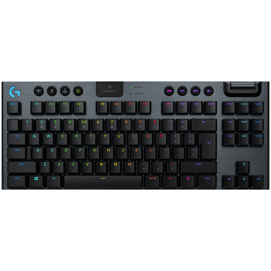 Logitech G915 X Wired Gaming Keyboard - BLACK - US INT'L - USB - N/A - EMEA28i-935 - TACTILE