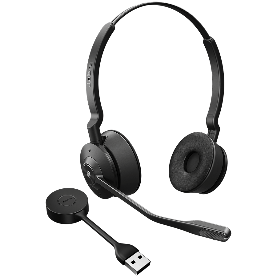 Jabra Engage 55, Stereo, USB-A, UC, EMEA/APAC