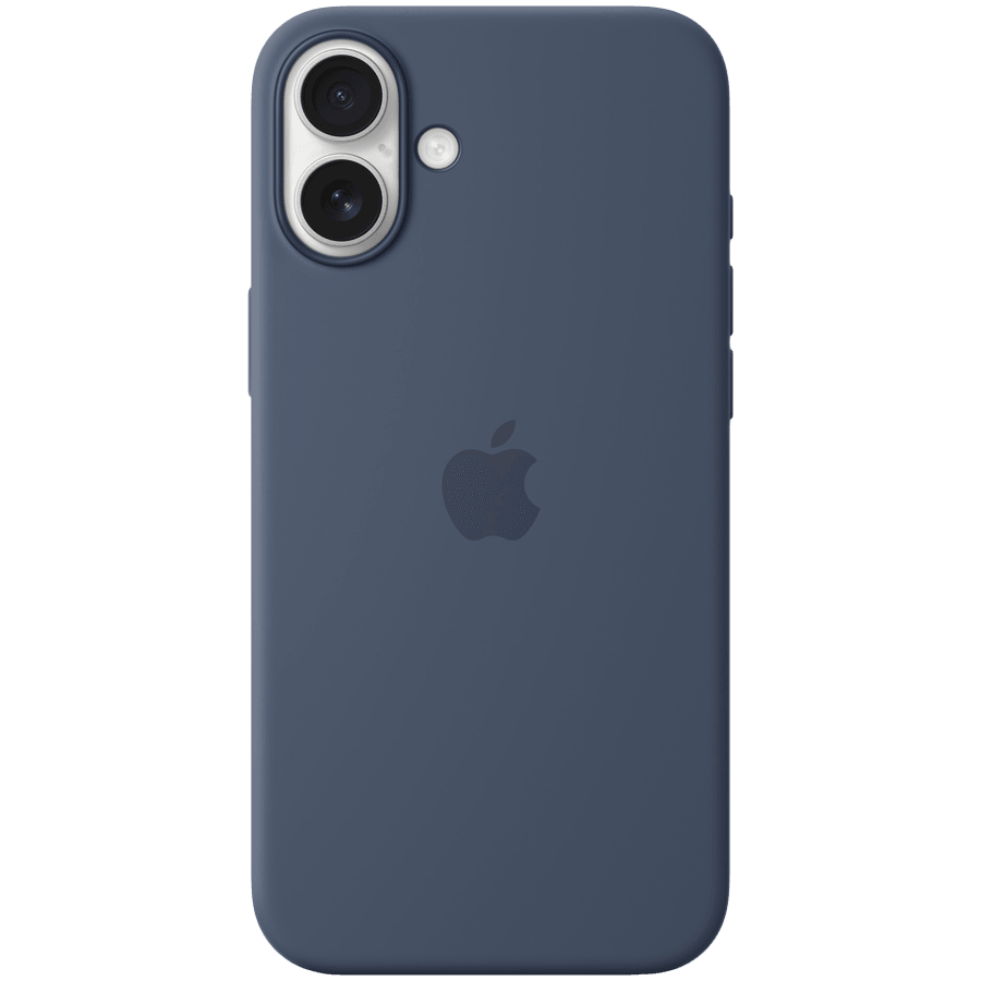 Apple iPhone 16 Plus Silicone Case with MagSafe - Denim