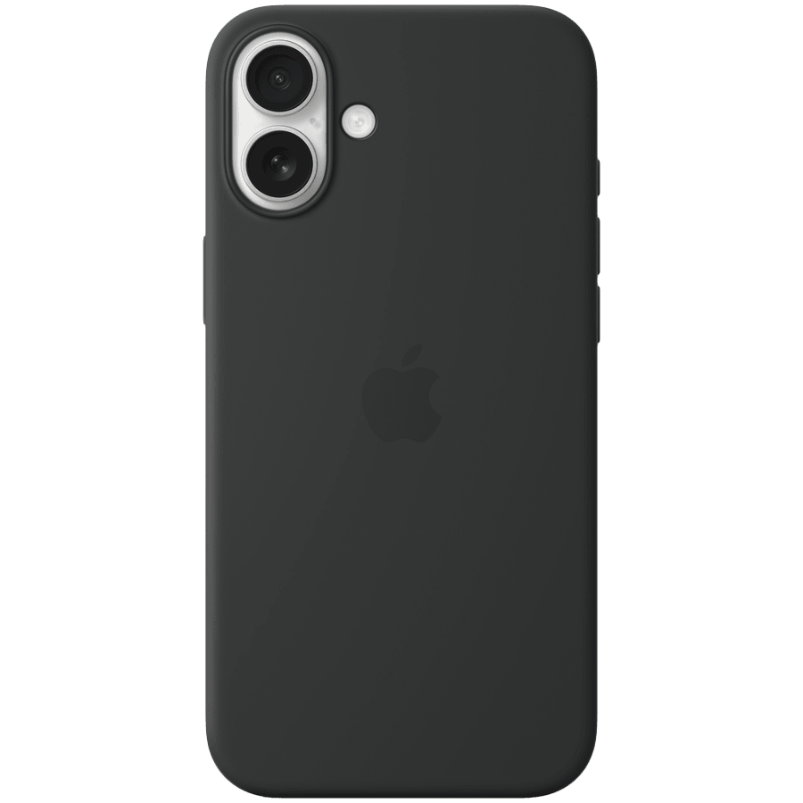 Apple iPhone 16 Plus Silicone Case with MagSafe - Black