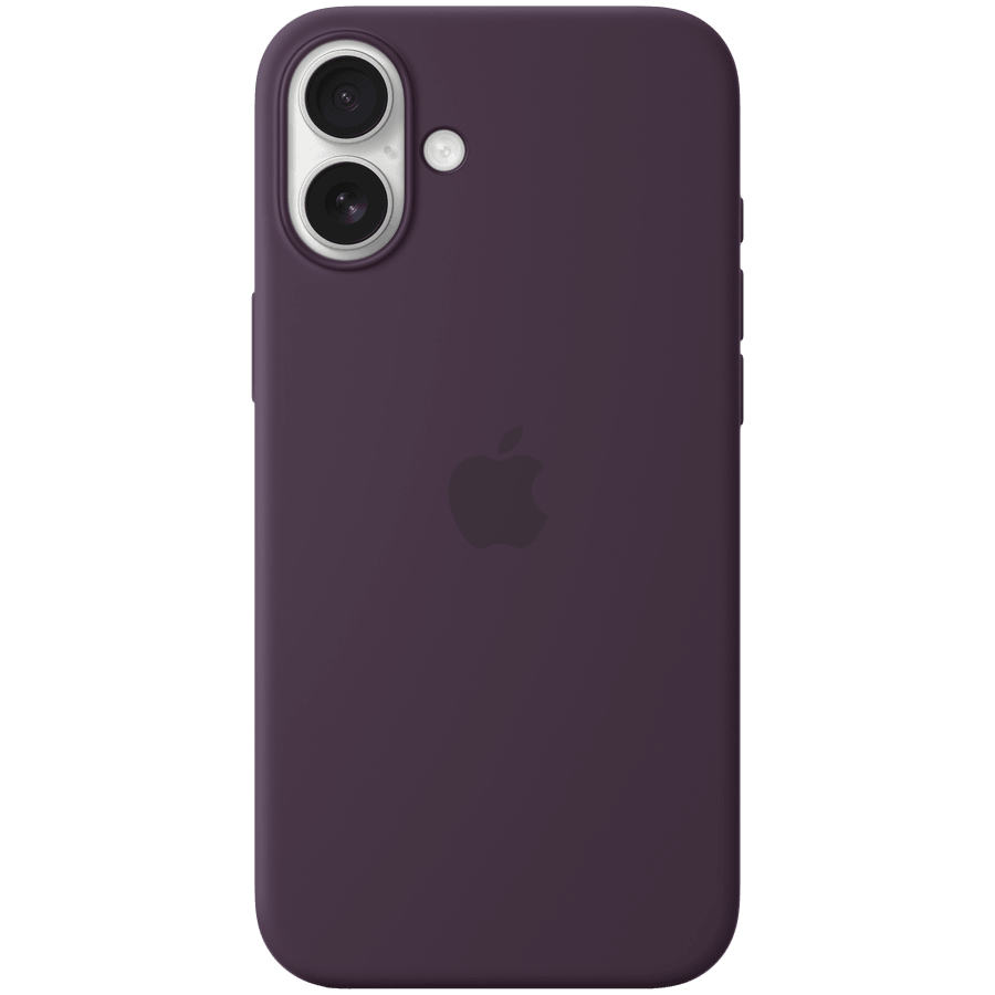 Apple iPhone 16 Plus Silicone Case with MagSafe - Plum