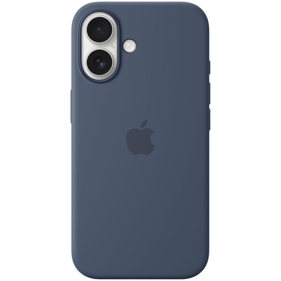 Apple iPhone 16 Silicone Case with MagSafe - Denim