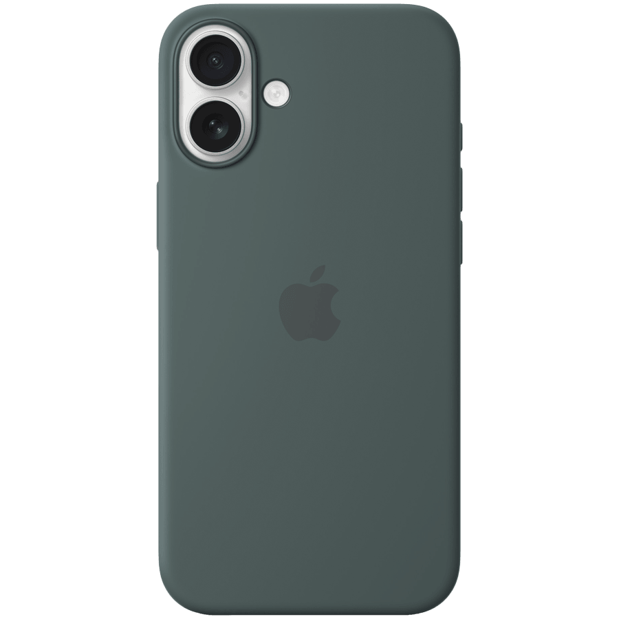 Apple iPhone 16 Plus Silicone Case with MagSafe - Lake Green