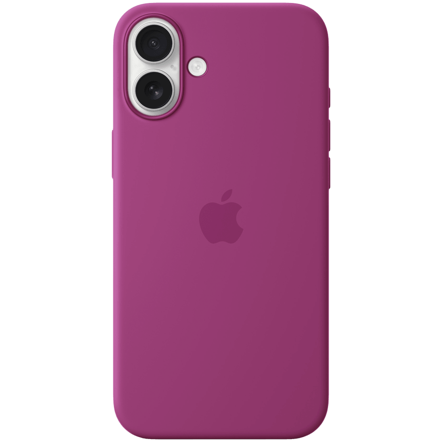 Apple iPhone 16 Plus Silicone Case with MagSafe - Fuchsia