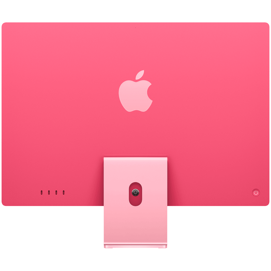 24-inch iMac with Retina 4.5K display: Apple M4 chip with 10‑core CPU and 10‑core GPU, 24GB, 512GB SSD - Pink