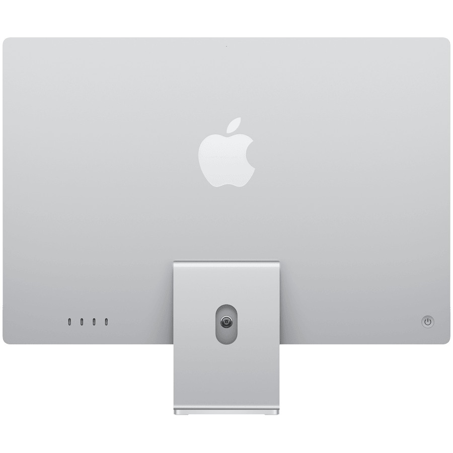 24-inch iMac with Retina 4.5K display, Nano-texture glass: Apple M4 chip with 10‑core CPU and 10‑core GPU, 256GB SSD, 16GB - Silver