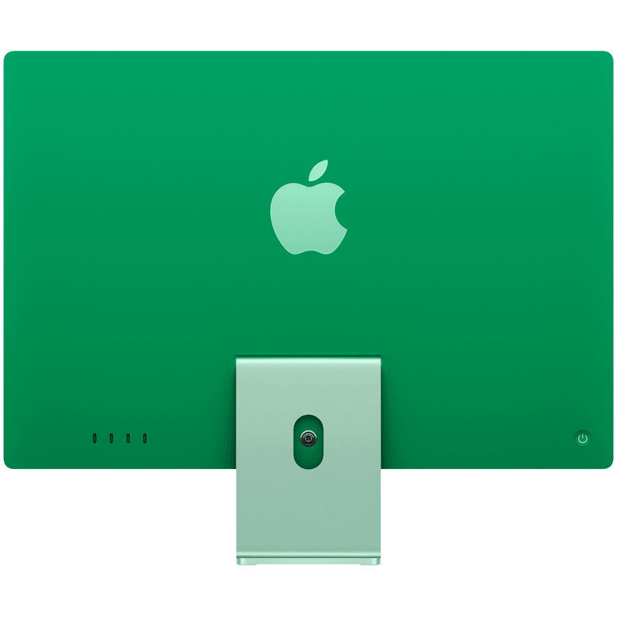 24-inch iMac with Retina 4.5K display: Apple M4 chip with 10‑core CPU and 10‑core GPU, 16GB, 256GB SSD - Green