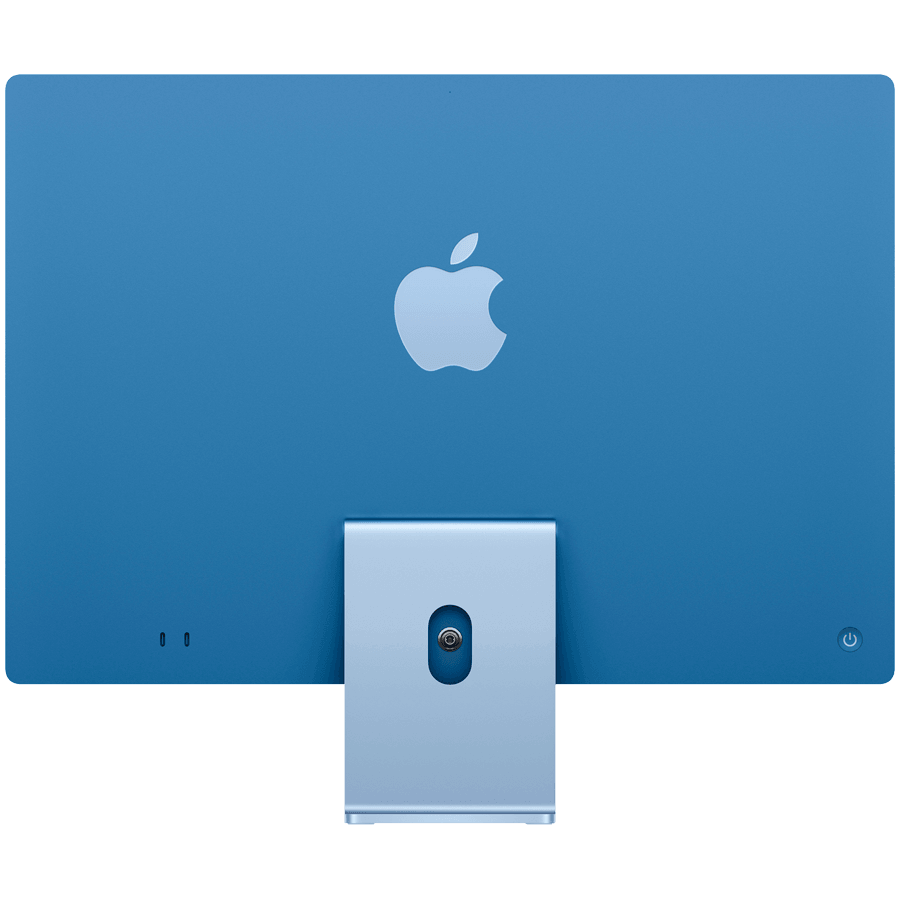 24-inch iMac with Retina 4.5K display: Apple M4 chip with 8‑core CPU and 8‑core GPU, 16GB, 256GB SSD - Blue