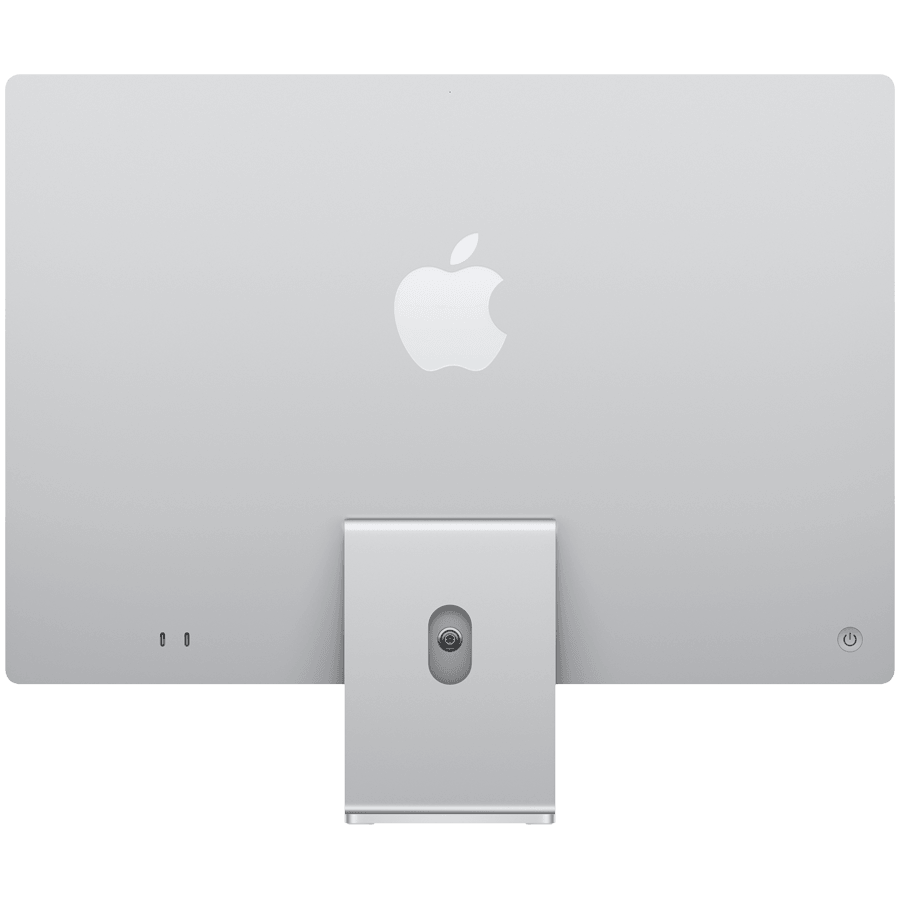 24-inch iMac with Retina 4.5K display: Apple M4 chip with 8‑core CPU and 8‑core GPU, 16GB, 256GB SSD - Silver