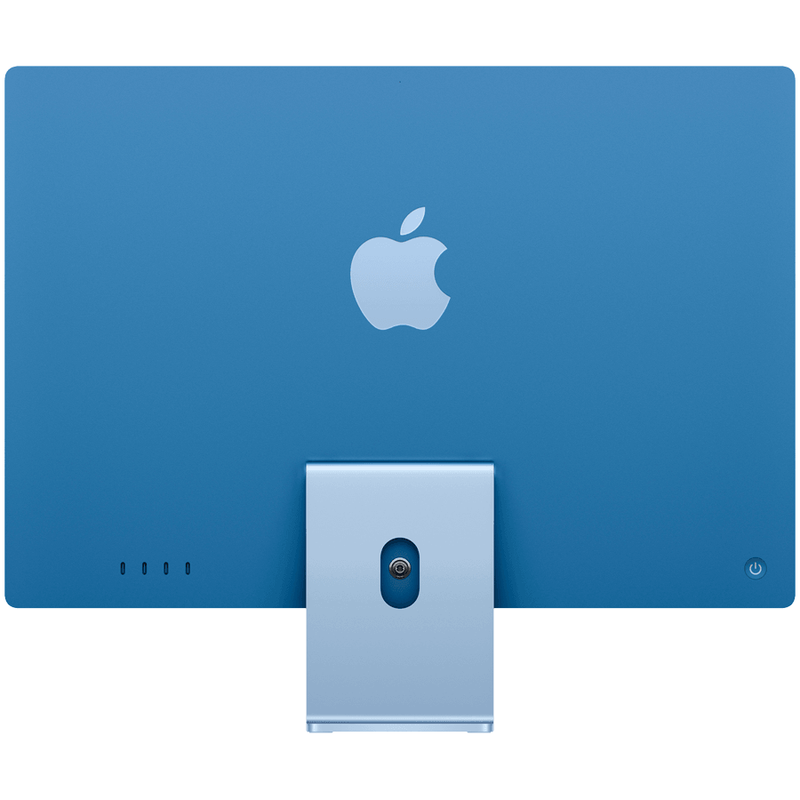 24-inch iMac with Retina 4.5K display: Apple M4 chip with 10‑core CPU and 10‑core GPU, 24GB, 512GB SSD - Blue