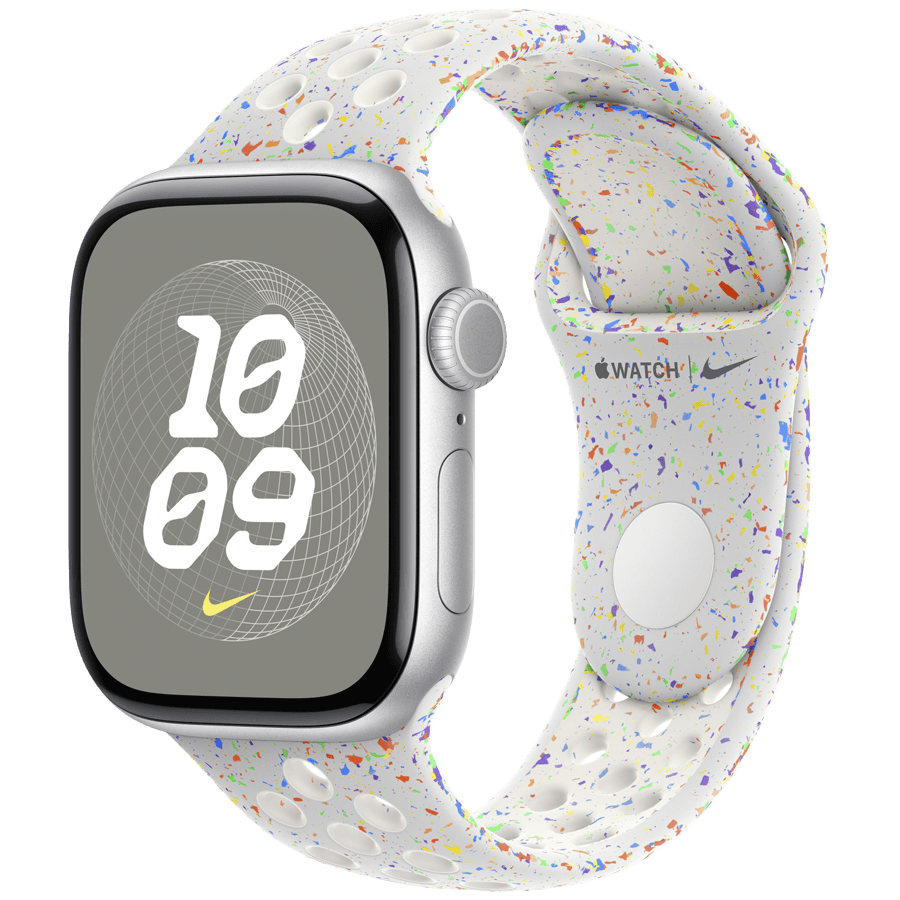 Apple 42mm Pure Platinum Nike Sport Band - S/M