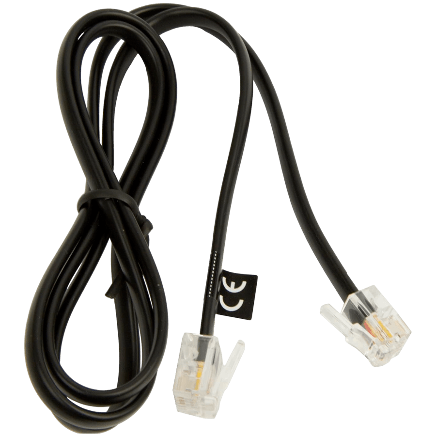 Jabra Converter RJ9 4P4C-RJ6 6P4C Dealer Board Cable