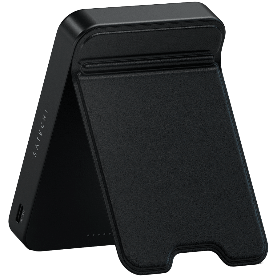 SATECHI Qi2 10K Magnetic Power Bank with Stand (Black)