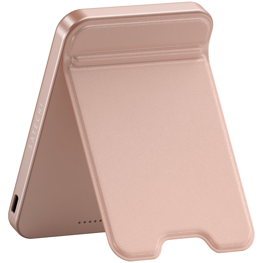 SATECHI Qi2 5K Magnetic Power Bank with Stand (Desert Rose)