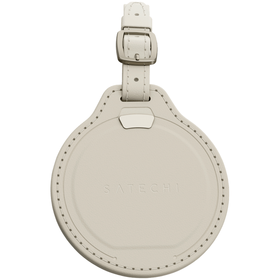 SATECHI Vegan-Leather FindAll Luggage Tag (Sand)