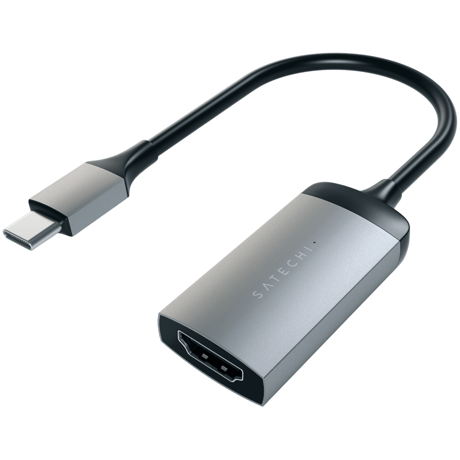 SATECHI Aluminum Type-C to HDMI Adapter 4K 60Hz Space Gray