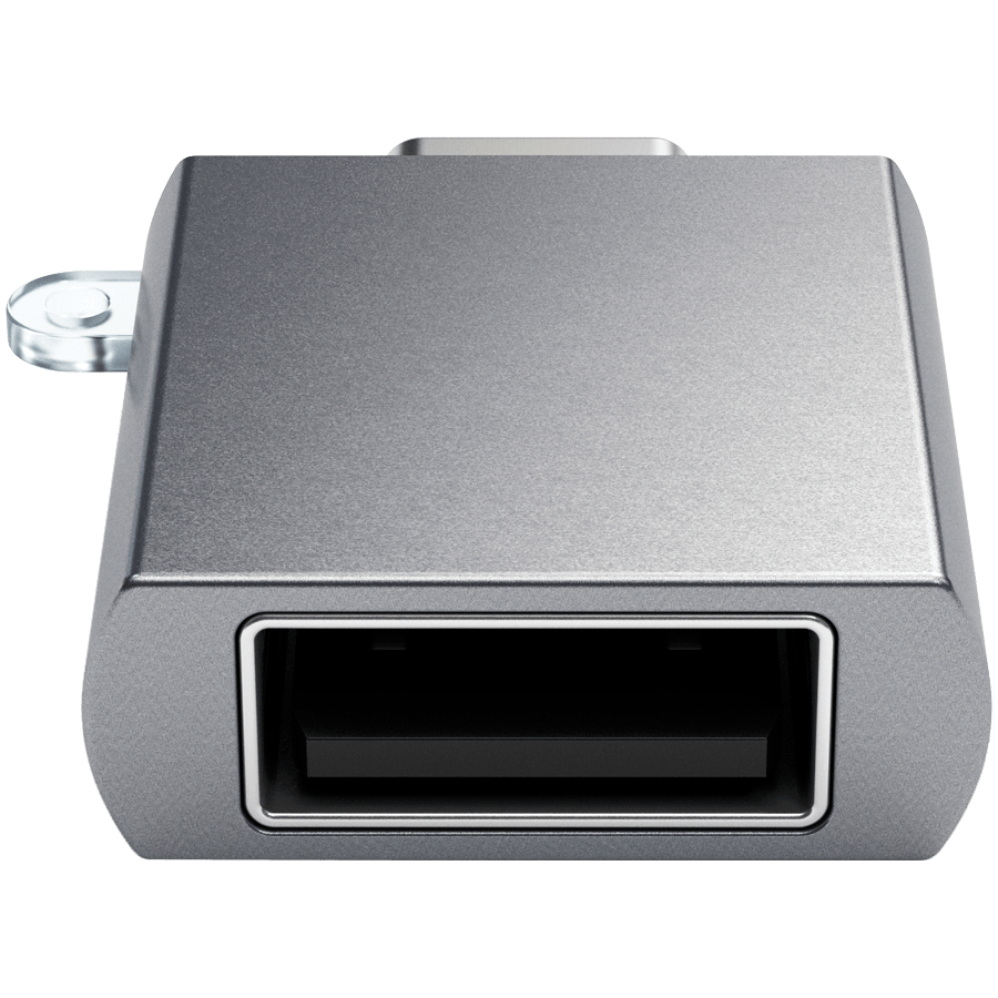 SATECHI Aluminum Type-C to USB 3.0 Adapter Space Gray