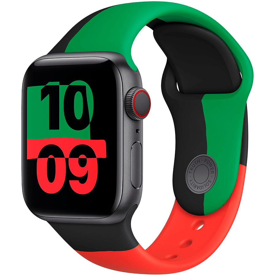 Apple 40mm Black Unity Sport Band - Regular