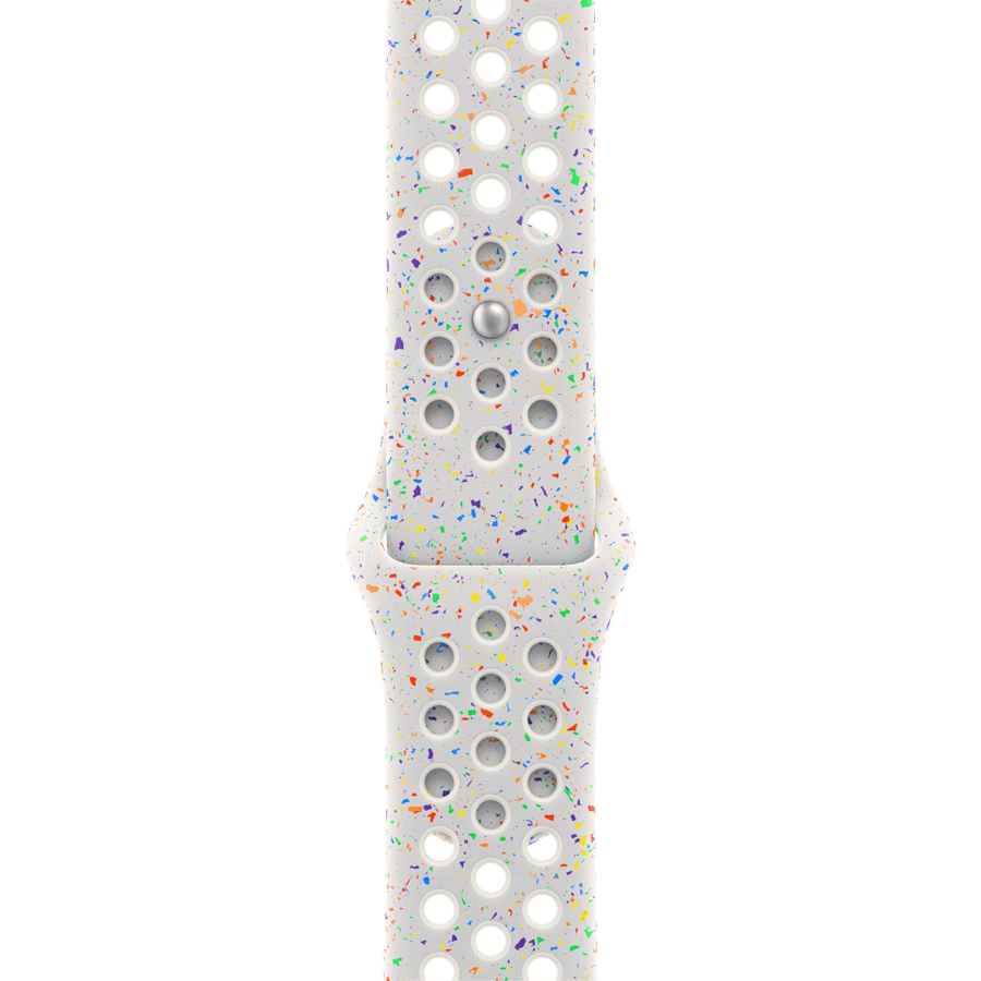 Apple 46mm Pure Platinum Nike Sport Band - S/M