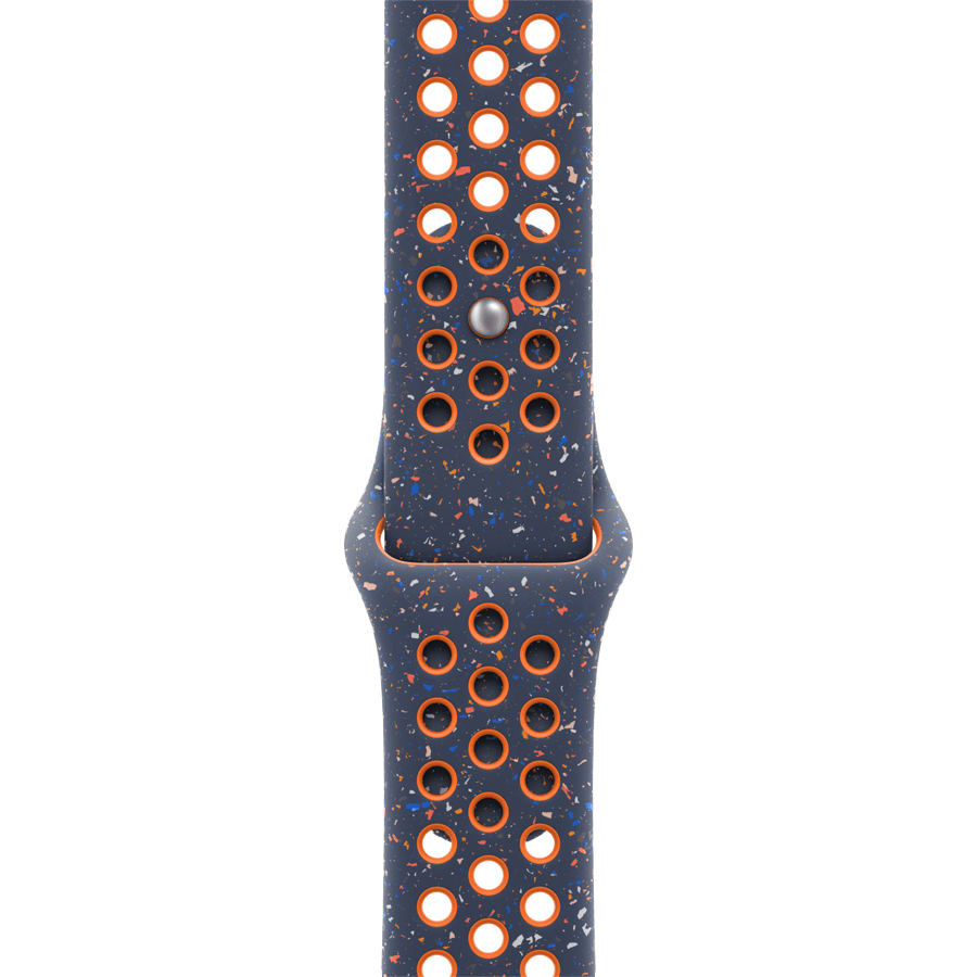 Apple 46mm Blue Flame Nike Sport Band - S/M