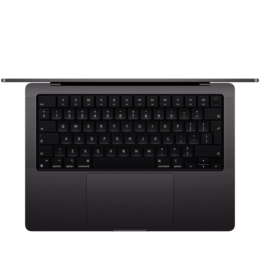 14-inch MacBook Pro: Apple M4 chip with 10‑core CPU and 10‑core GPU, 24GB, 1TB SSD - Space Black