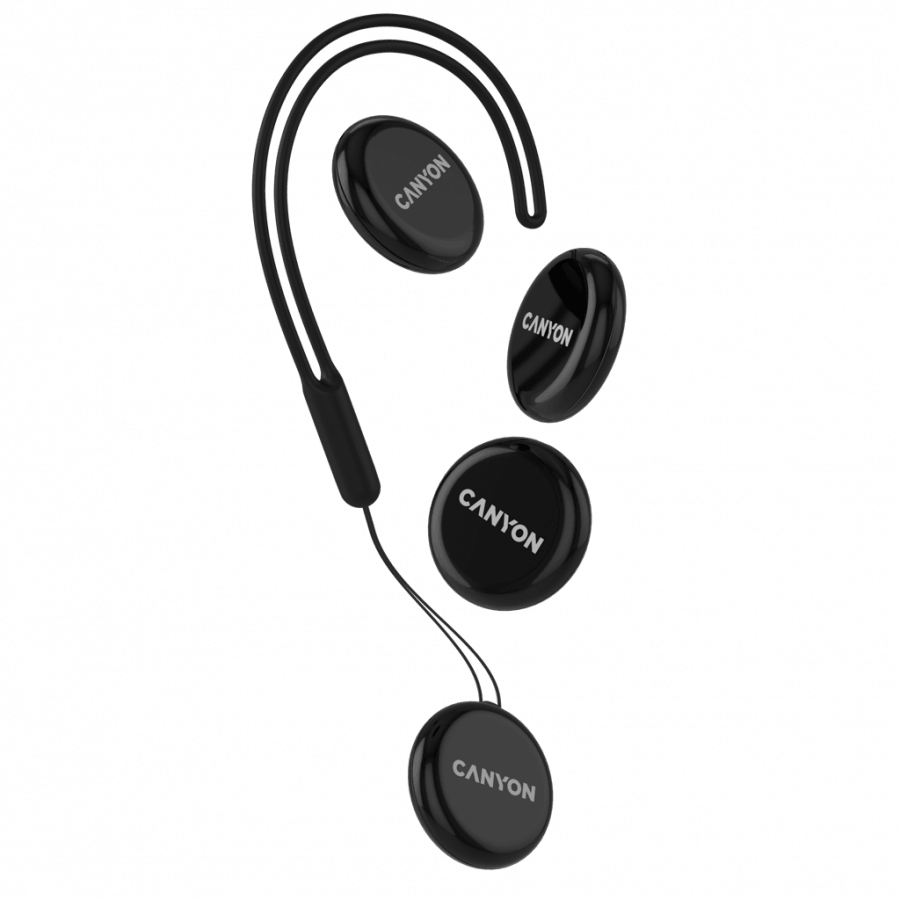 CANYON smart tag ONTAG 1 iOS 4 pcs KIT Black