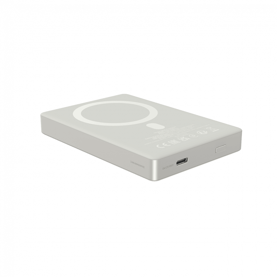 CANYON magnetic power bank OnPower 511 PD20W 10000mAh Aluminium Star Grey