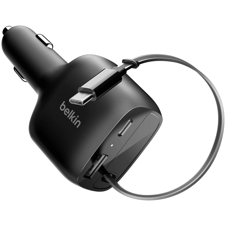 BELKIN 75w Car Charger with USB-C Cable