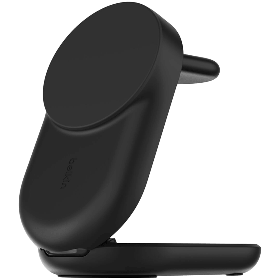 BELKIN 25w Qi2 3-IN-1 Foldable Charger, Black