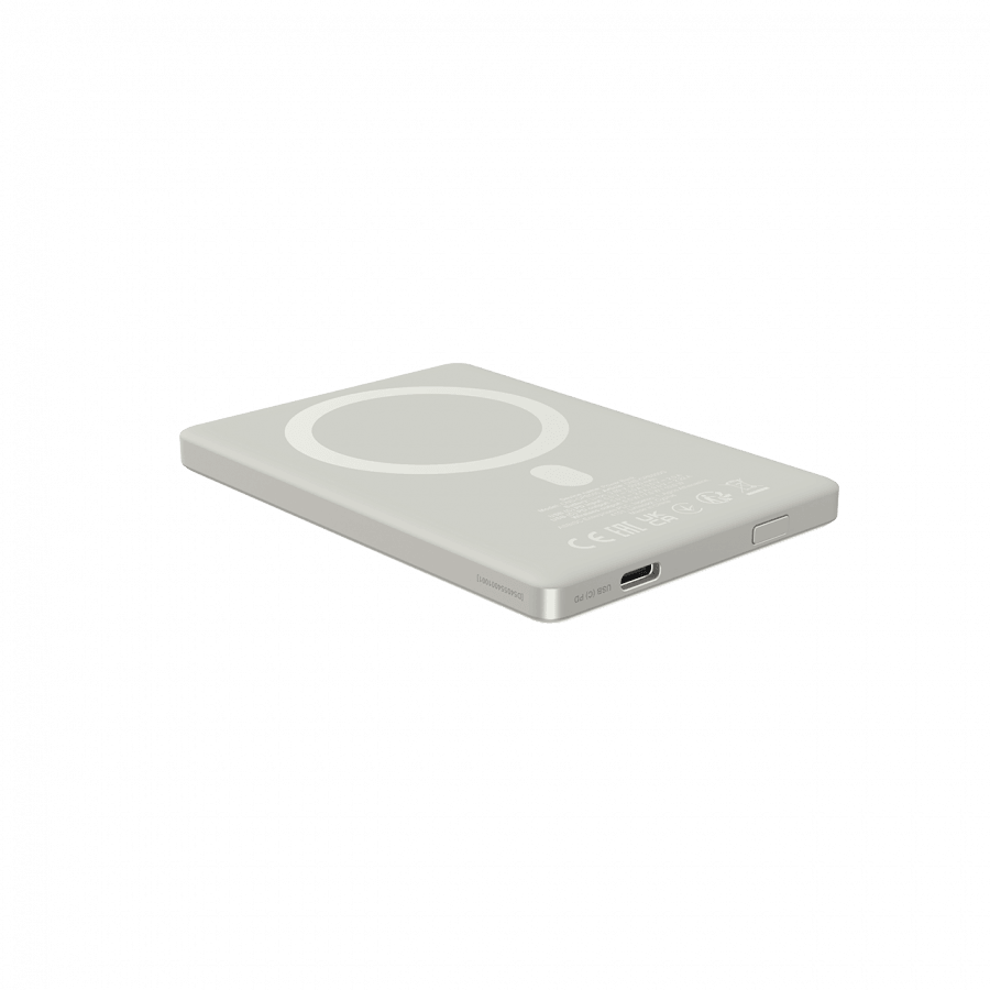CANYON magnetic power bank OnPower 500 PD20W 5000mAh Aluminium Star Grey
