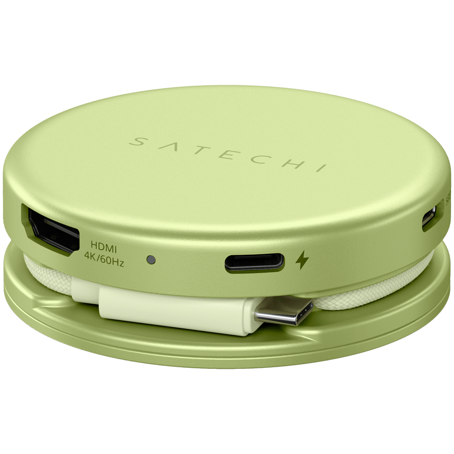Satechi OntheGo 5-in-1 Multiport Adapter - Citrus