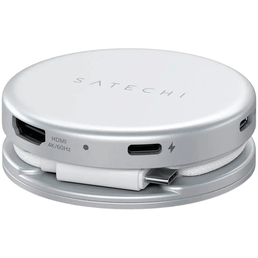 Satechi OntheGo 5-in-1 Multiport Adapter - Silver