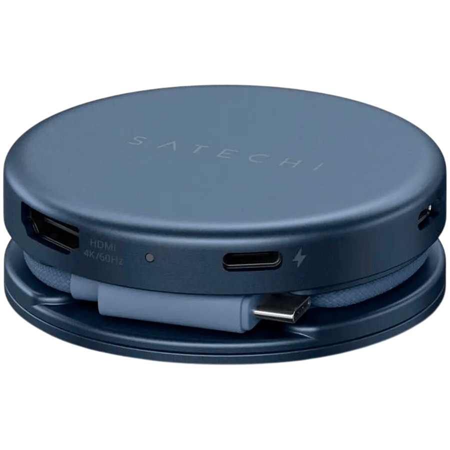 Satechi OntheGo 5-in-1 Multiport Adapter - Indigo