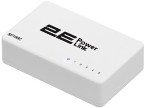 2E PowerLink Switch SF105C 5xFE, Unmanaged