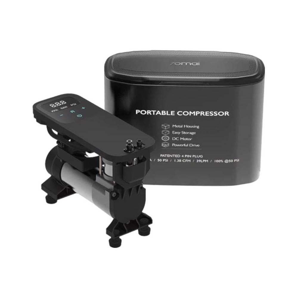70mai Air Compressor Midrive TP01 Protable Mini Electric Car Air Pump Max Pressure 7bar Black — 2