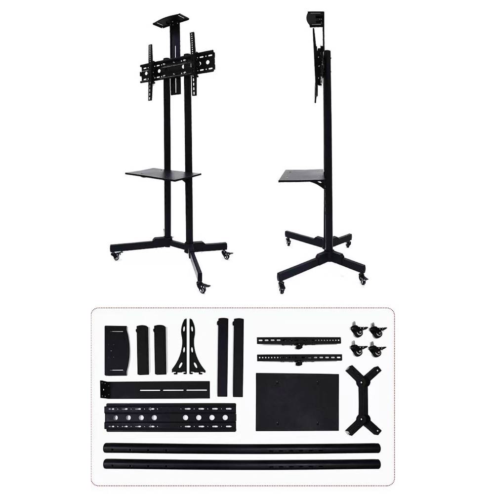 Allscreen C1500, 32"-65", TV Mount With Roller, Black — 2